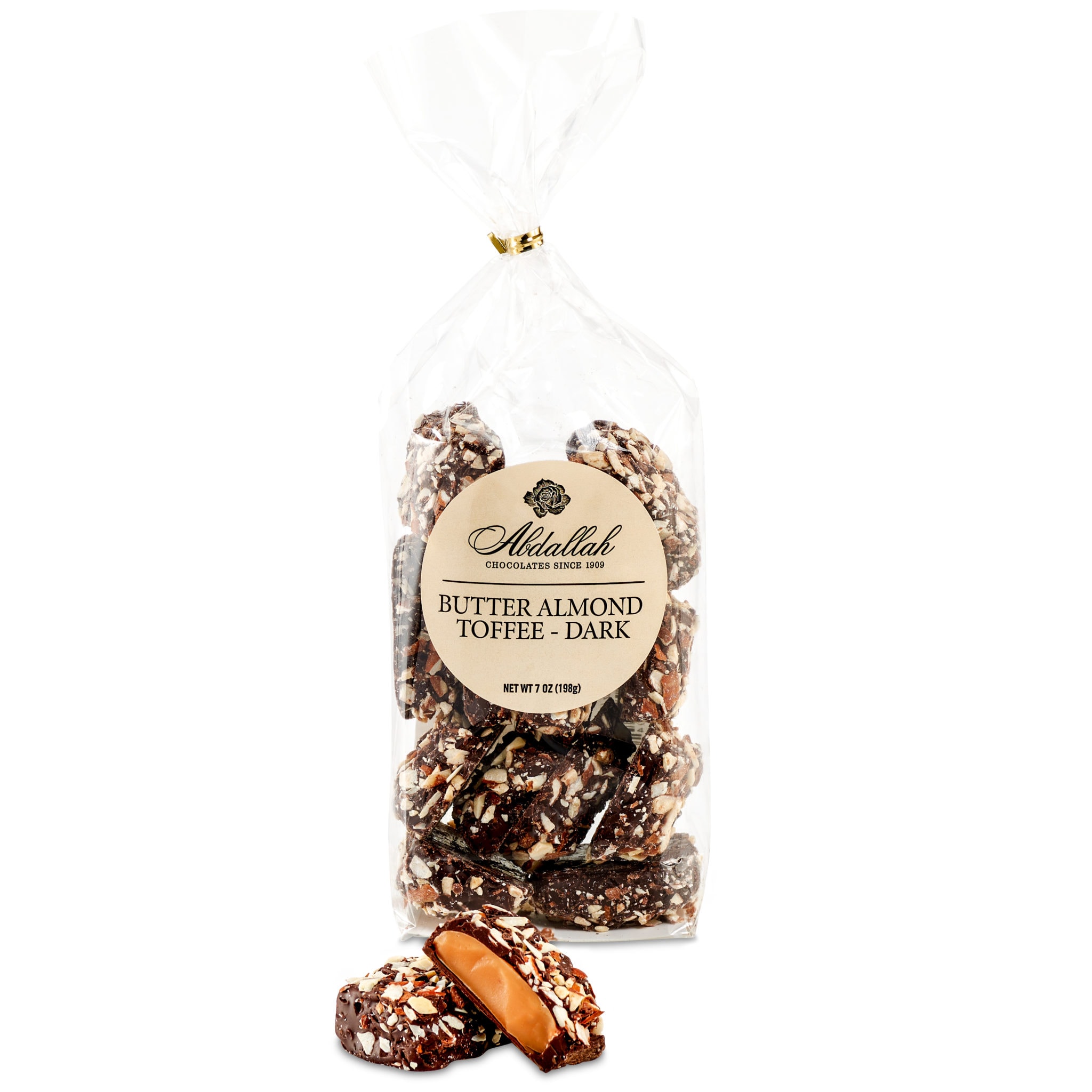 Abdallah Dark Chocolate Butter Almond Toffee